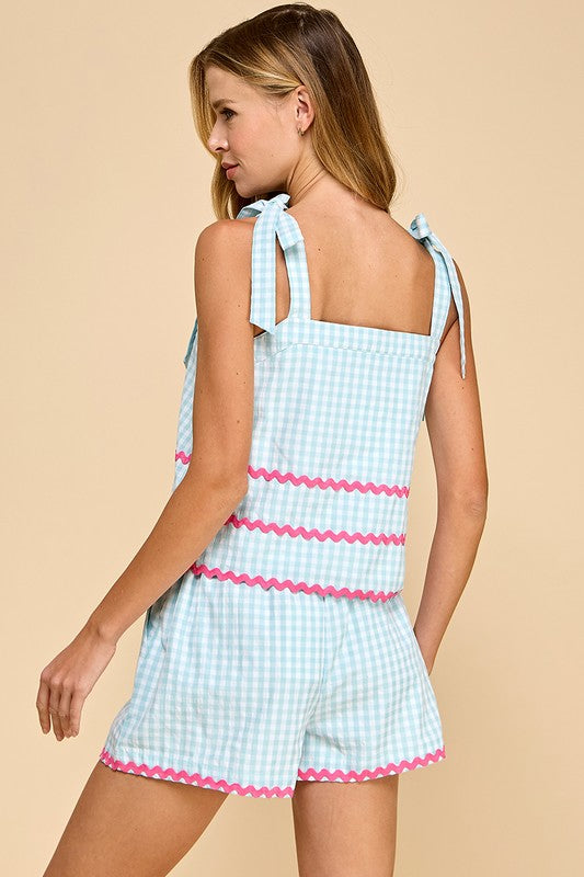 Capri Gingham Set